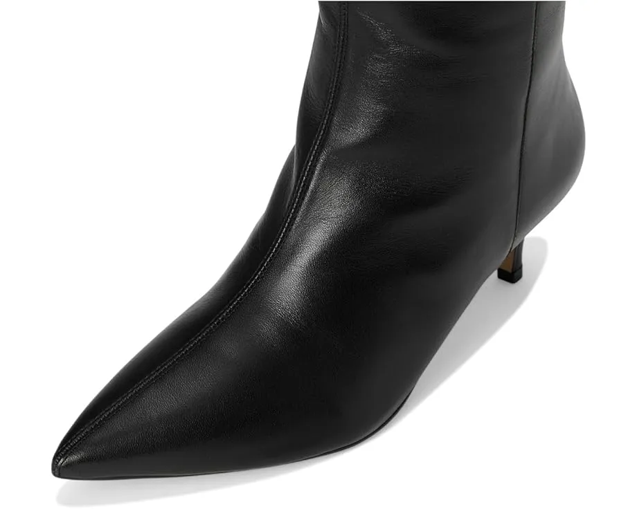 Ботильоны Dune London Smooth на квадратном каблуке с заостренным носком