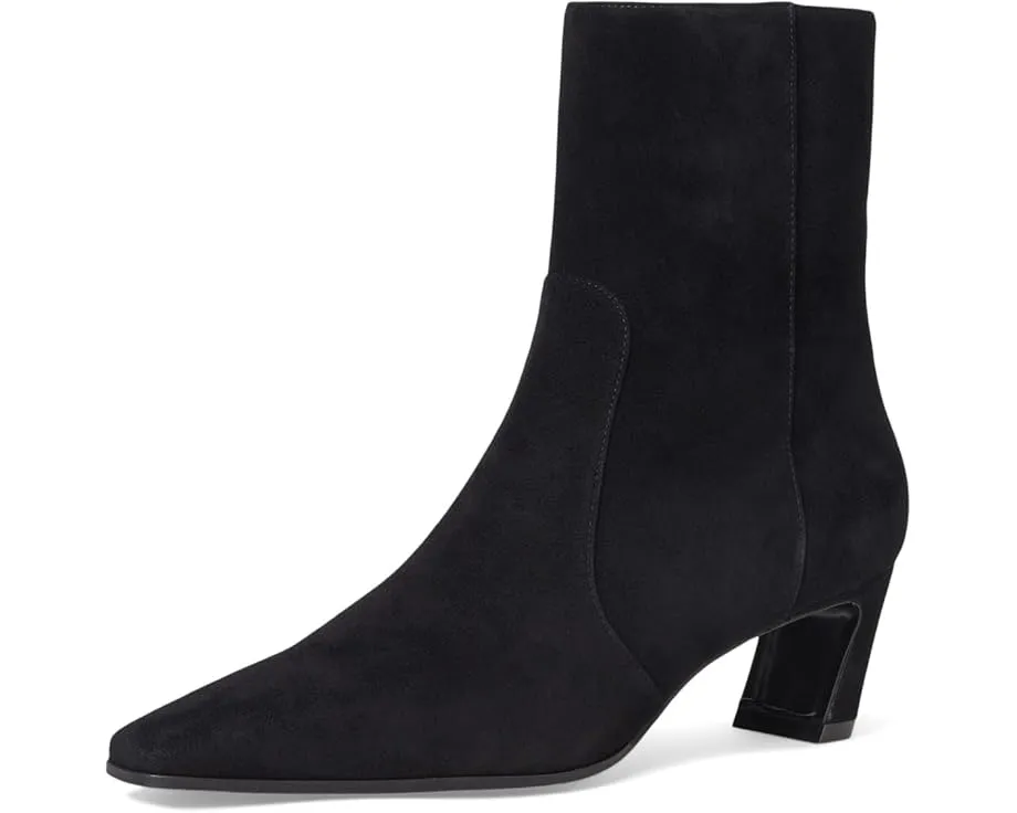 Ботильоны Stuart Weitzman Stassi Zip Bootie 50 на квадратном каблуке