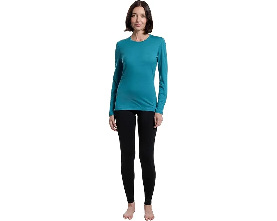 Термобелье 200 Oasis Merino Baselayer с длинным рукавом и плоскими швами Icebreaker