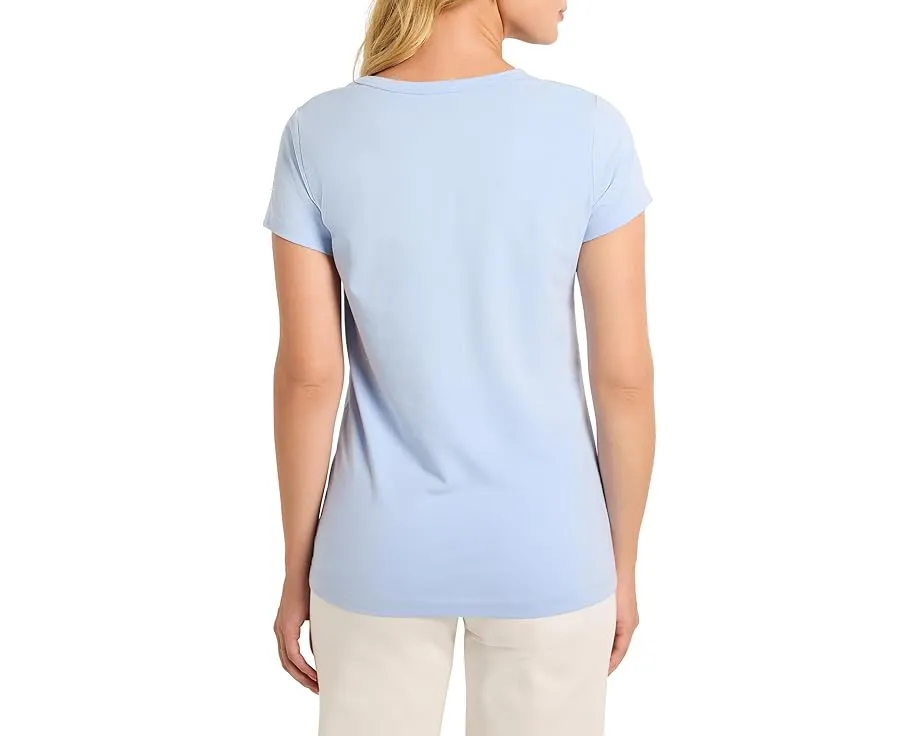 NIC+ZOE Футболка Perfect Knit Crew Neck с круглым вырезом