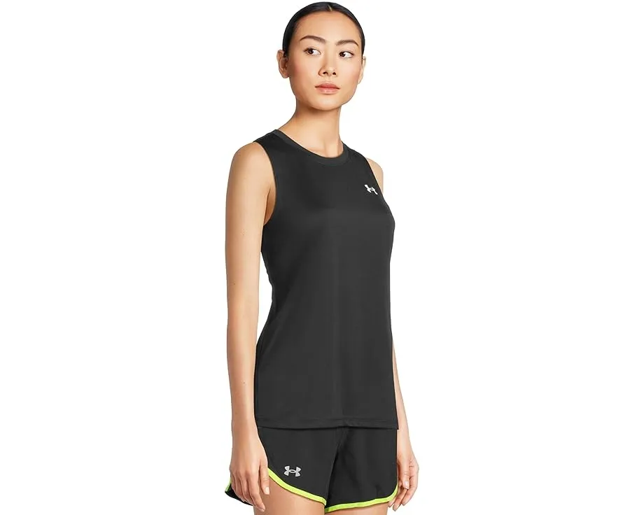 Under Armour Tech Tank Solid майка с логотипом и прямым подолом