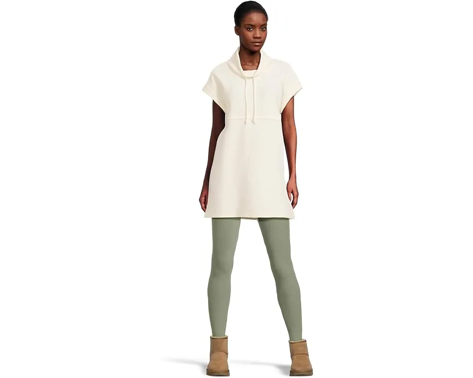 Платье Lilla P Roll Sleeve Seamed с каплевидным вырезом и подвязкой на шее