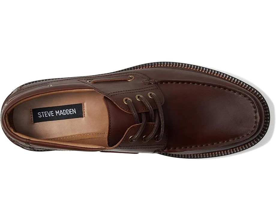 Бренд Steve Madden Туфли Hobson из кожи для яхтинга с резиновой подошвой