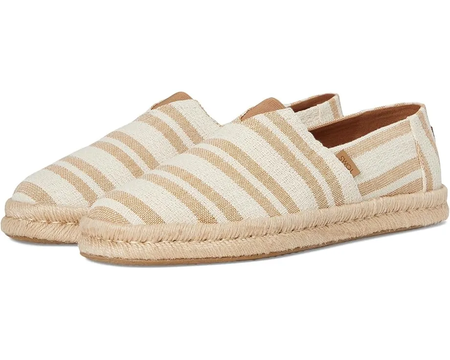 Слипоны TOMS Alpargata Rope 2.0 с оплеткой по подошве