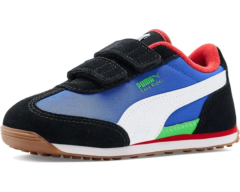 Puma Easy Rider Hook And Loop детские кроссовки на липучках с ретро дизайном