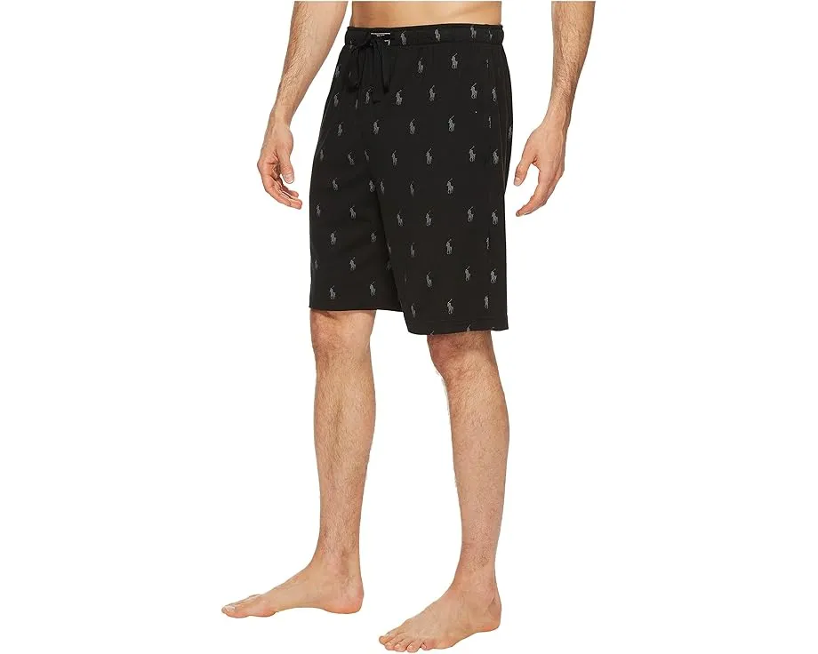 Хлопковые шорты для сна Polo Ralph Lauren с эластичным поясом
