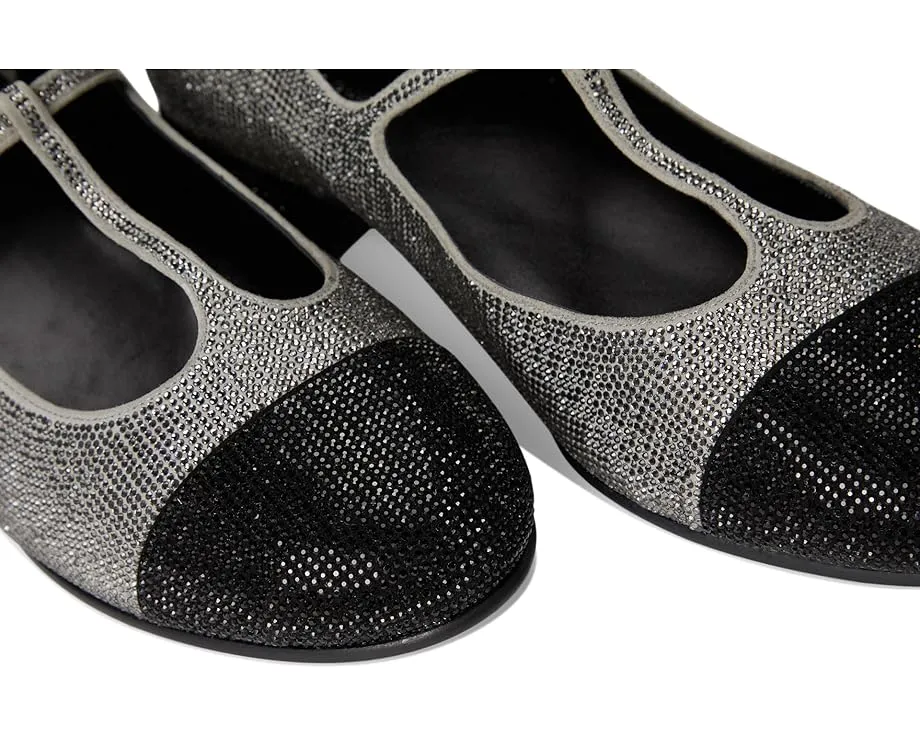 Балетки Cap-Toe T-Strap с каблуком 25 мм и стразами Tory Burch