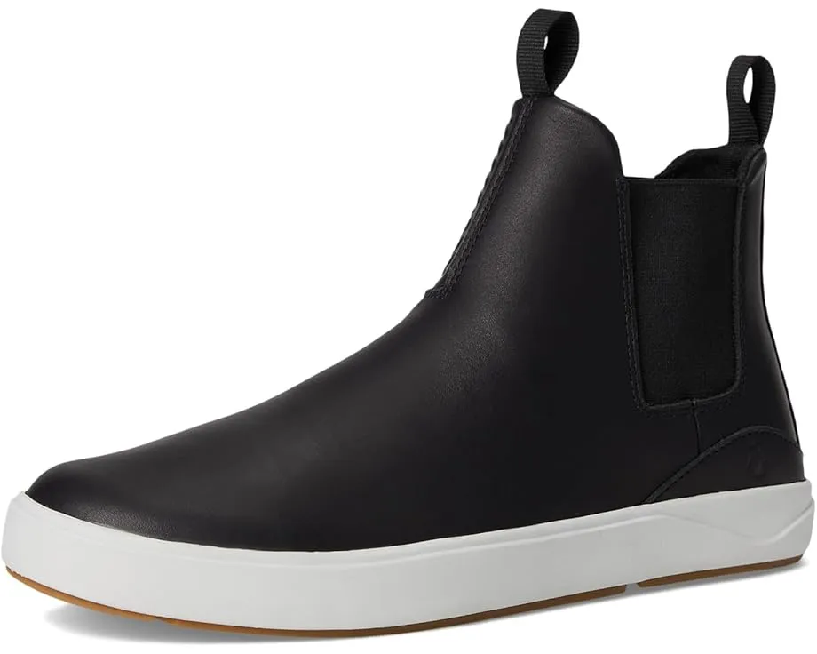 Ботинки OluKai Lae'ahi Mid в стиле челси с водонепроницаемой кожей и подошвой Wet Grip