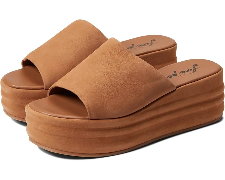 Сандалии Free People Harbor Flatform на платформе с кожаной стелькой