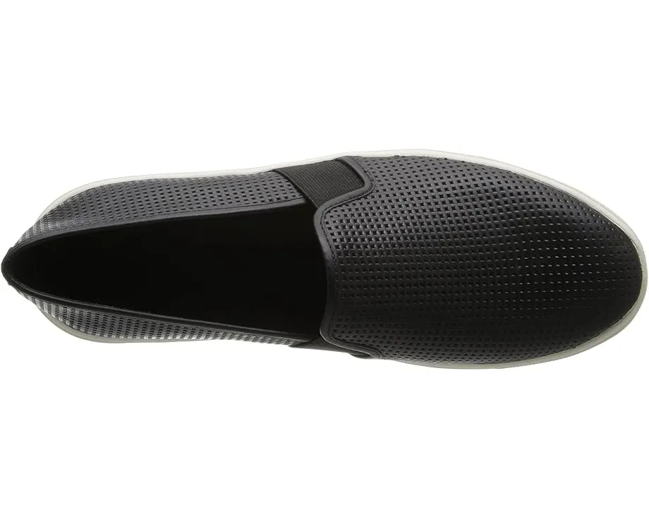 Перфорированные кеды Vince Blair 5 из нубука на липучках