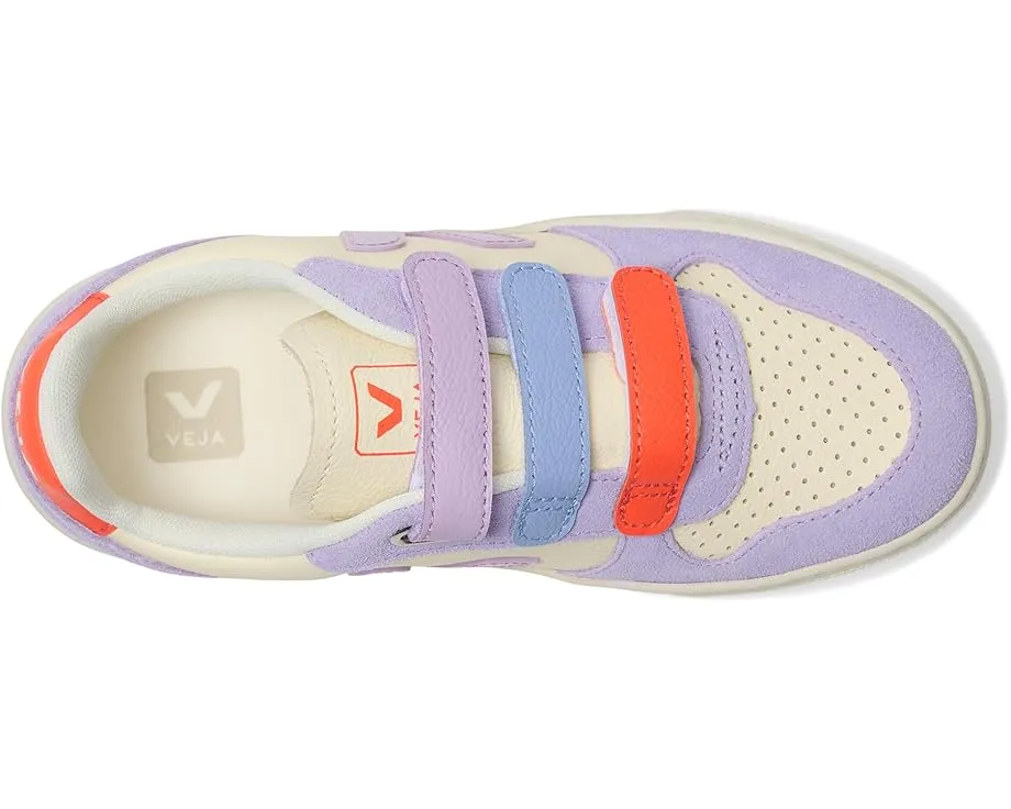 Детские кроссовки VEJA Small V-10 с верхом из замши и экологичными материалами