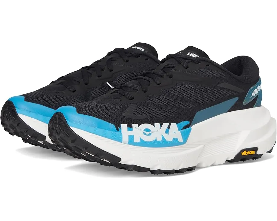 Трейловые кроссовки Hoka Mafate X с карбоновой пластиной и подошвой Vibram Megagrip