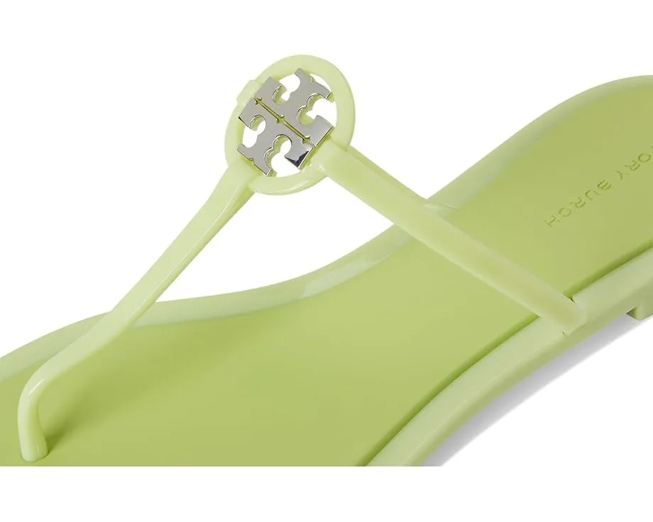 Желейные босоножки Tory Burch Mini Miller с логотипом Double T