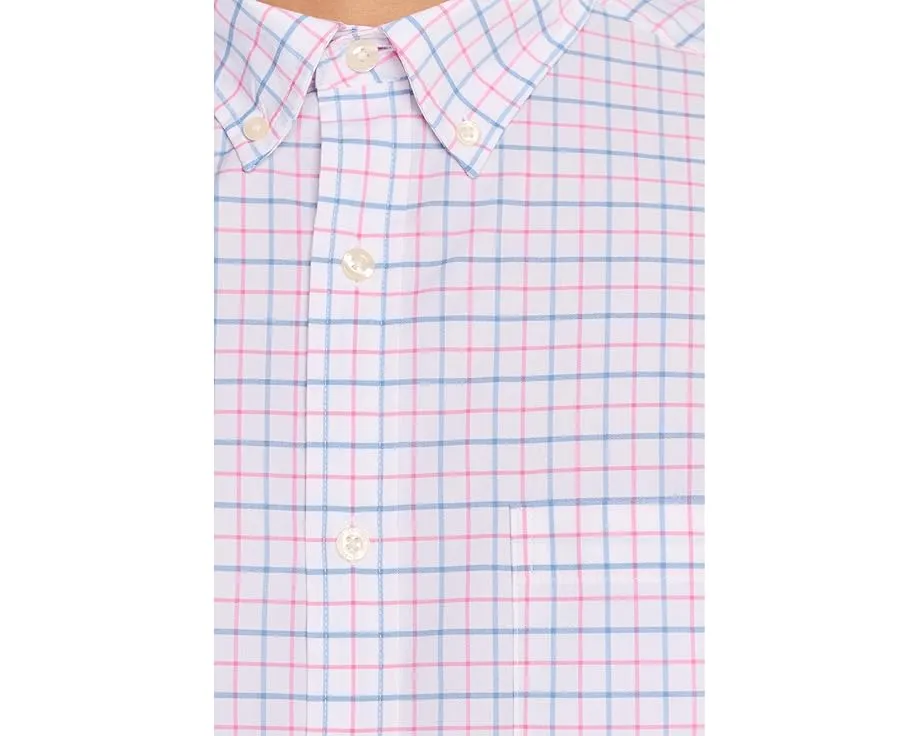 Рубашка Vineyard Vines из функционального хлопка в клетку таттерсолл