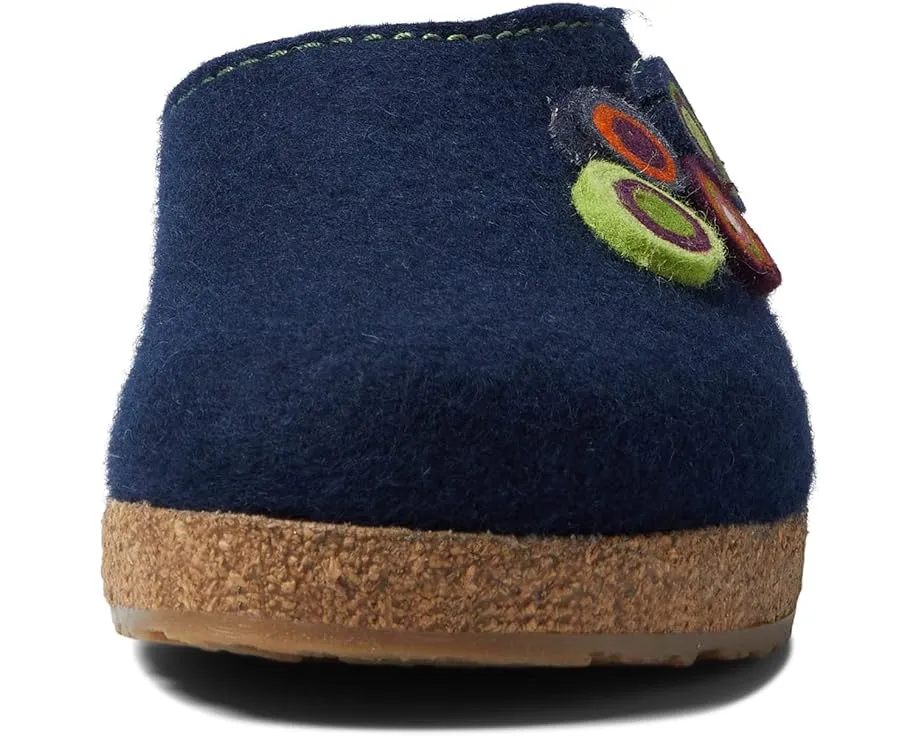 Haflinger Chloe домашние тапочки из шерстяного войлока с пробковой подошвой