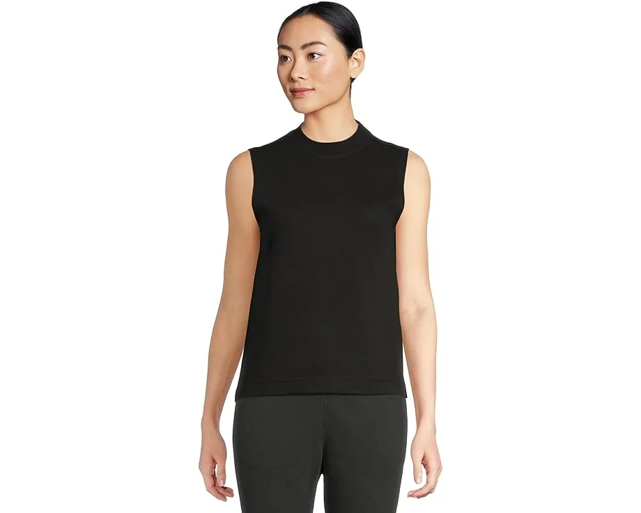 Топ PACT Airplane Mock Neck Shell из органического хлопка