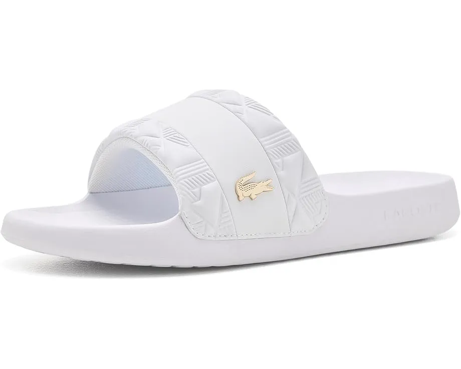 Вьетнамки Lacoste Hybrid Serve Slides с монограммой