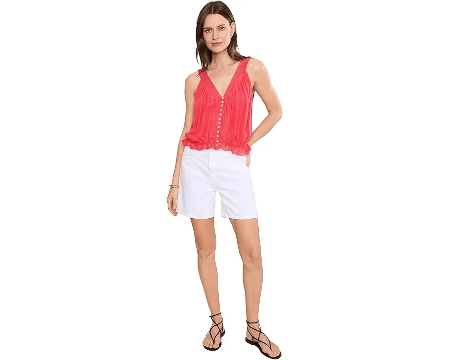 Топ Free People Celeste Tank с V-образным вырезом