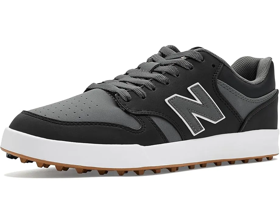 New Balance Golf 480 бесшиповые туфли из премиальной кожи