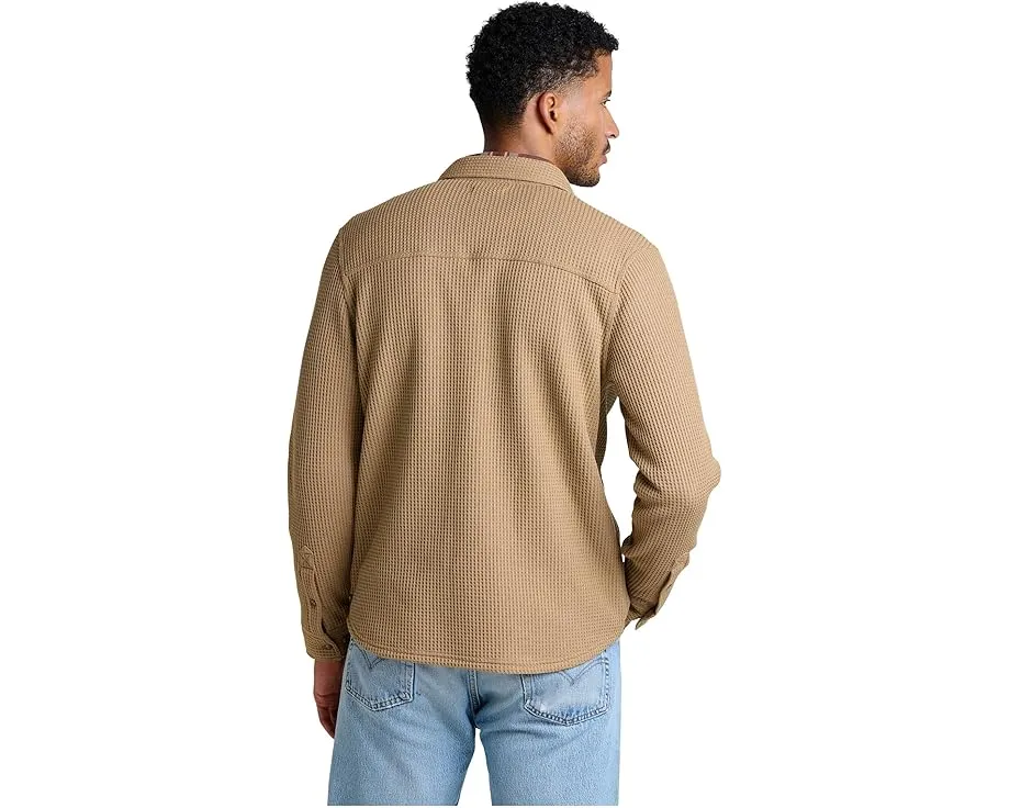 Куртка-рубашка Toad&Co Bitterroot с вафельной тканью и карманами