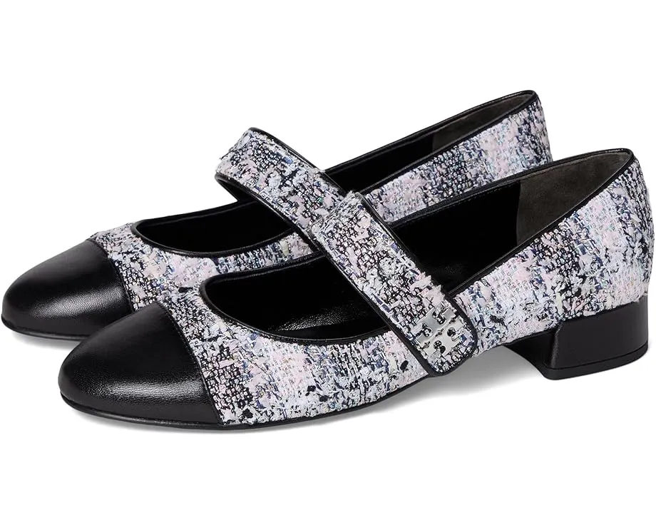 Туфли Tory Burch Cap-Toe Mary Jane Heel Ballet 25mm с контрастным носком