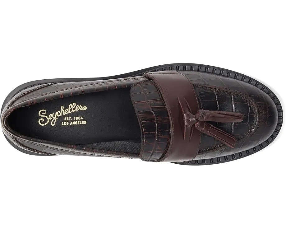 Оксфорды Seychelles Final Call с кисточками и наборным каблуком