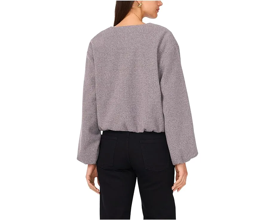 Короткое пуховик Vince Camuto Cropped с длинными рукавами