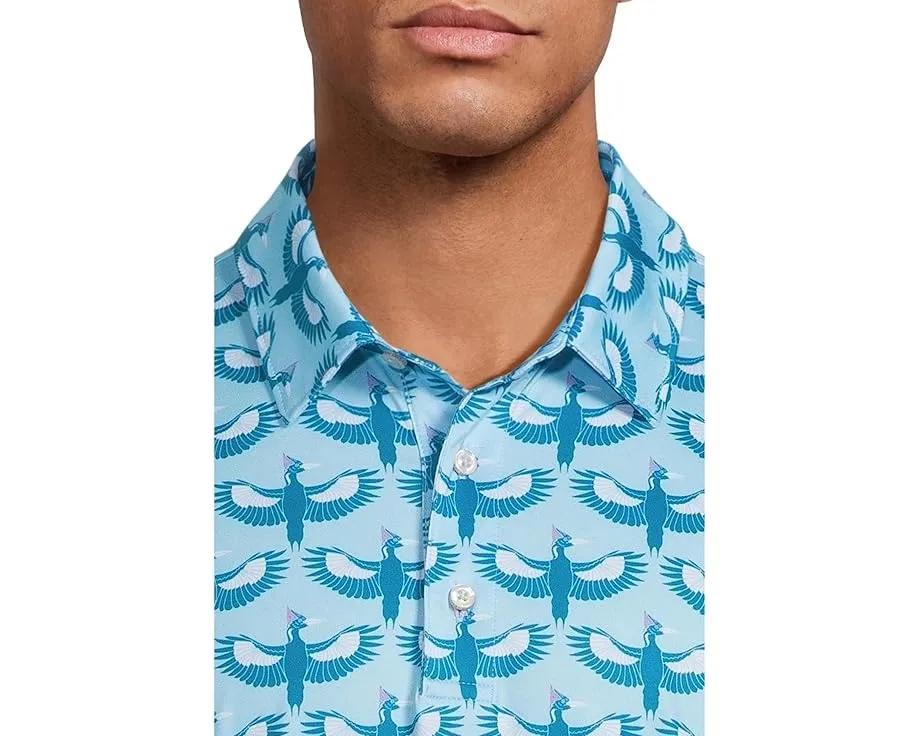 Поло Chubbies The Birds Of A Feather с технологичной тканью и защитой UPF 50+