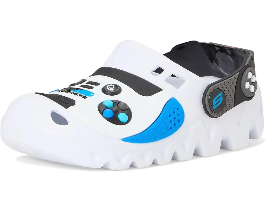 Детские светящиеся сланцы Skechers Zaggle Hydro Pointz с ремешком