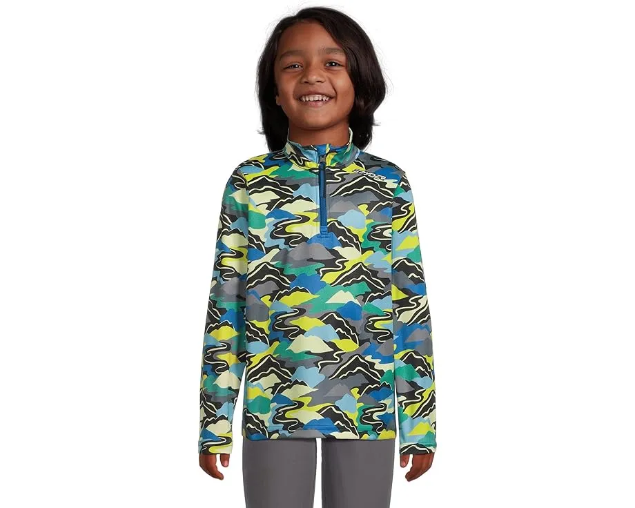 Легкая флисовая кофта Spyder Kids International 1/2 Zip с защитой UPF 50+ для малышей