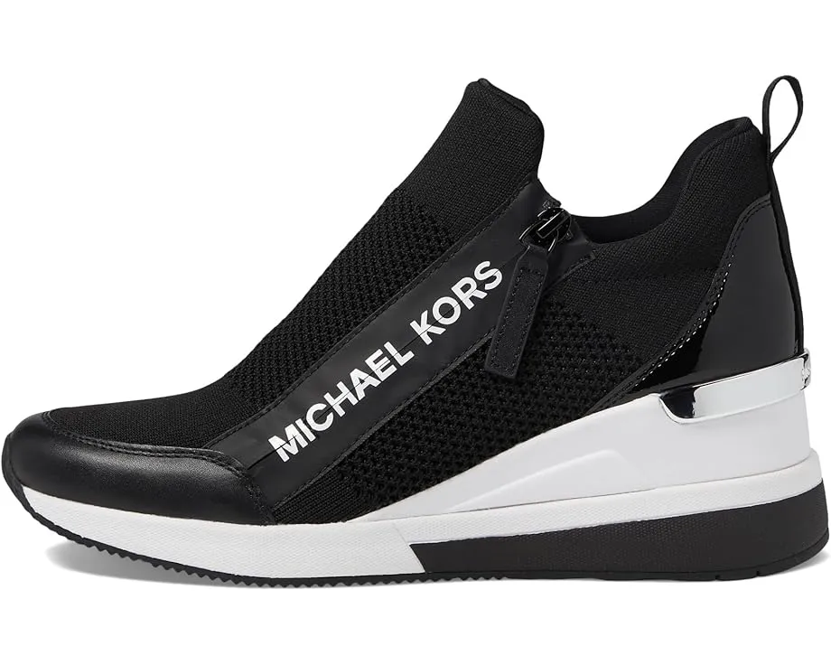 Кроссовки MICHAEL Michael Kors Willis с платформой и неоновой отделкой