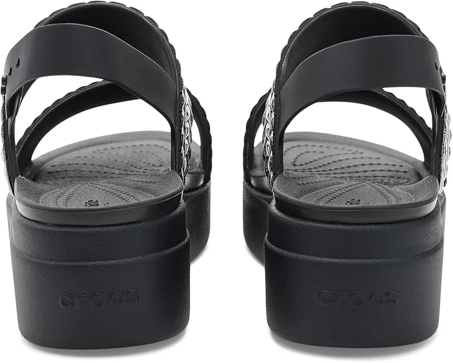 Сандалии Crocs Brooklyn Low Wedges Platform на платформе