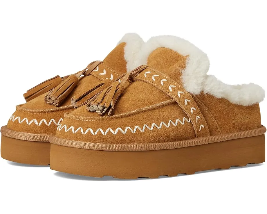 Vintage Havana шлепанцы Charm на платформе с подкладкой из искусственного меха