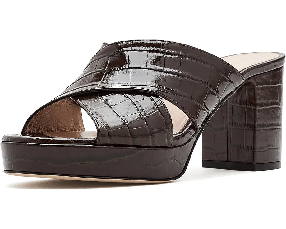 Stuart Weitzman Dayna Platform Slide босоножки на платформе черные