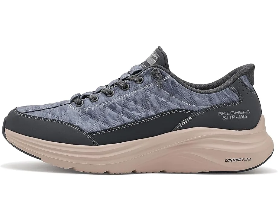 Кроссовки Skechers удобные Contour Foam с технологией Slip-Ins