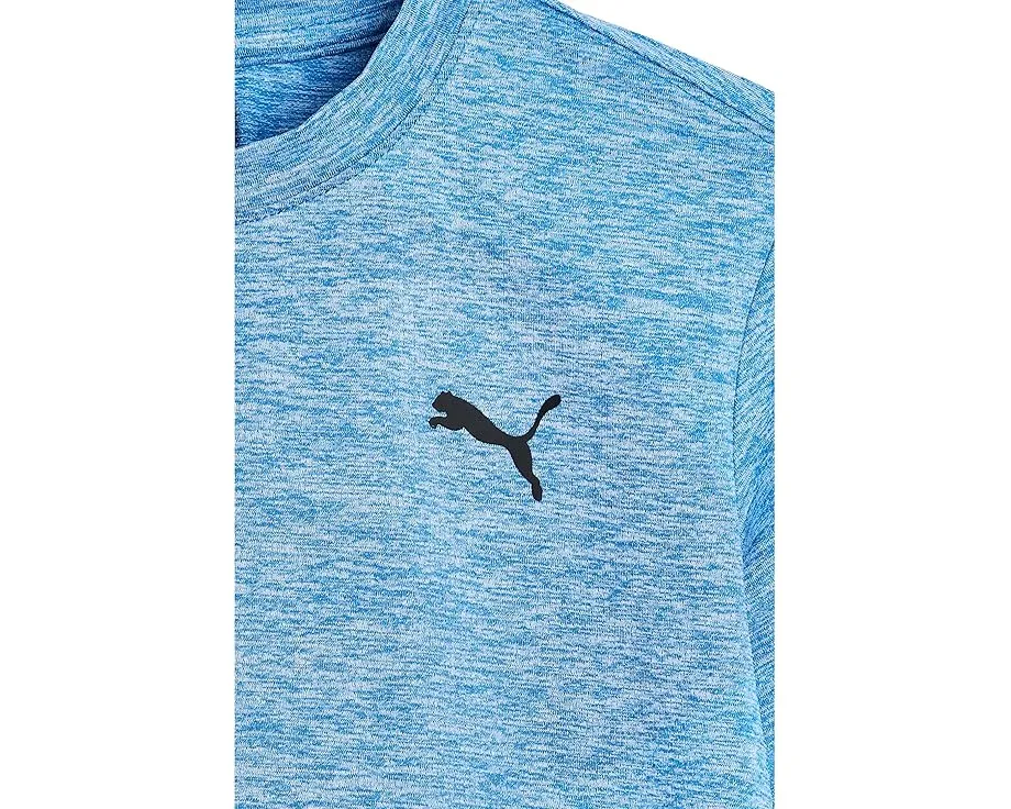 Спортивный детский комплект из футболки и шорт Puma с логотипом Racing Blue