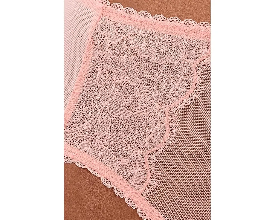 Трусики Wacoal Retro Chic с кружевом и высокой посадкой