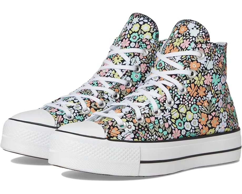 Converse Chuck Taylor All Star высокие кеды на платформе