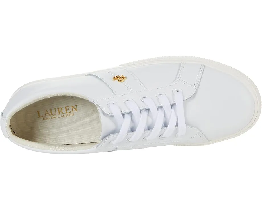 Кроссовки Lauren Ralph Lauren Janson II Action Leather Sneaker с круглым носком
