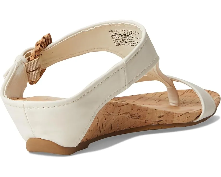 Сандалии Great Buckle с ремешком и клиновидным каблуком от Kenneth Cole Reaction