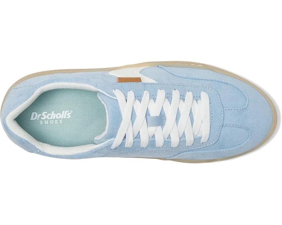 Кроссовки Dr. Scholl's Time Off Win Lace-Up с замшей и стелькой из растительной пены