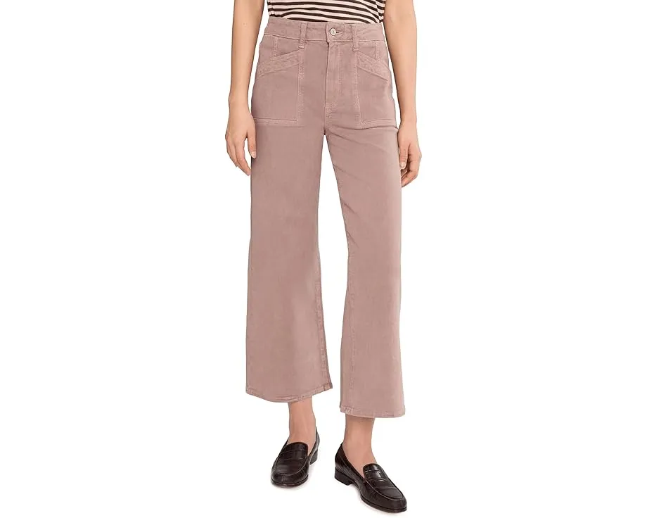 Джинсы Anessa с накладными карманами Quincy в цвете Cream Cloud от Paige