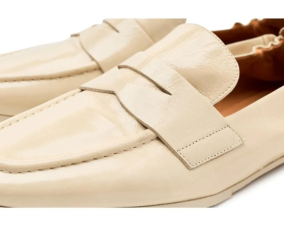 Лоферы Kitson из галечной кожи с резиновой подошвой Vibram