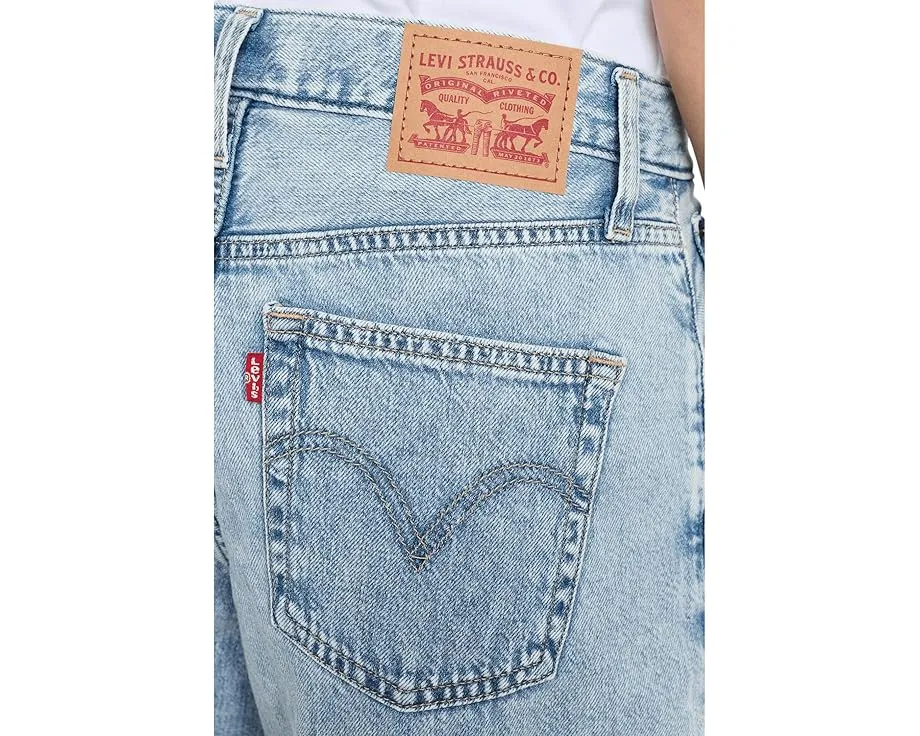 Джинсы Levi's Middy Wide Leg Ankle с широкими штанинами и средней посадкой