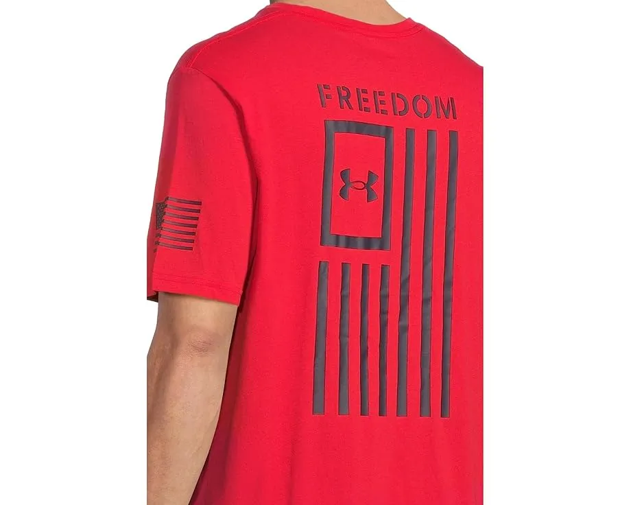 Футболка Under Armour New Freedom Flag из мягкого хлопкового материала