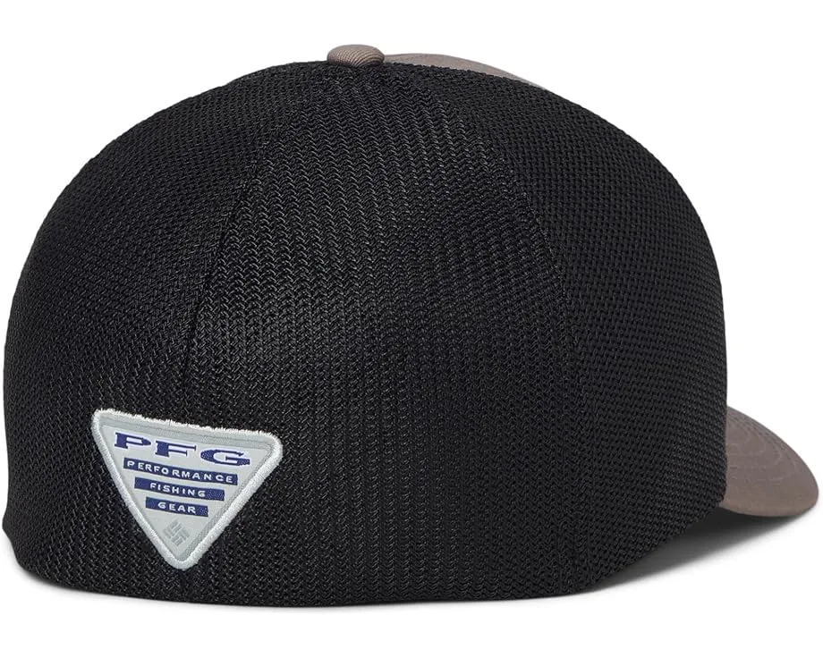 Кепка Columbia PFG Logo Mesh Ball Cap с технологией Flexfit для рыбалки