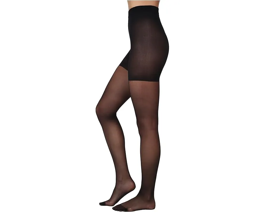 Колготки Wolford Individual 10 с утягивающим верхом и мерцающим эффектом