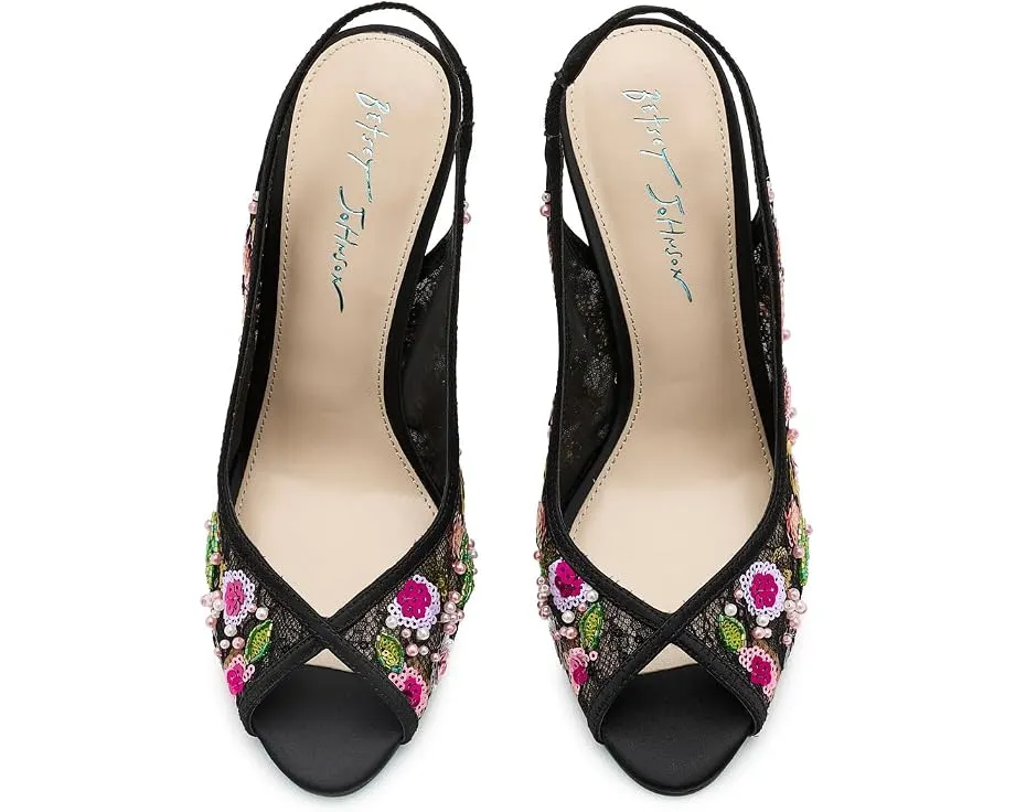 Босоножки Gerri от Blue by Betsey Johnson с цветочным принтом на шпильке