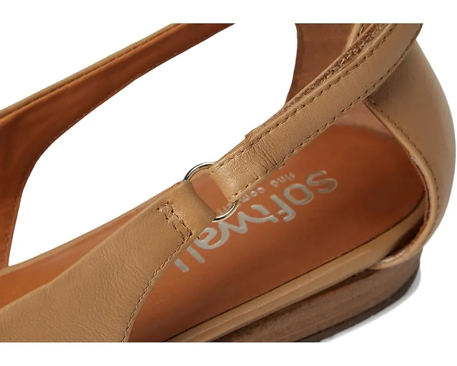 SoftWalk Venice балетки на небольшом каблуке с застежкой на липучке