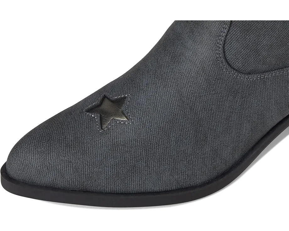 Ботильоны Underwood с острым носом и звездами на каблуке кубин